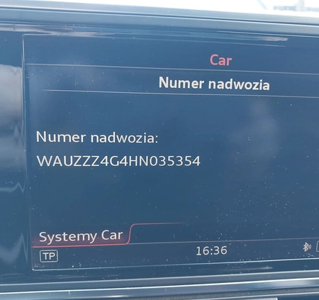 Audi A6 cena 67900 przebieg: 274220, rok produkcji 2016 z Gorlice małe 172